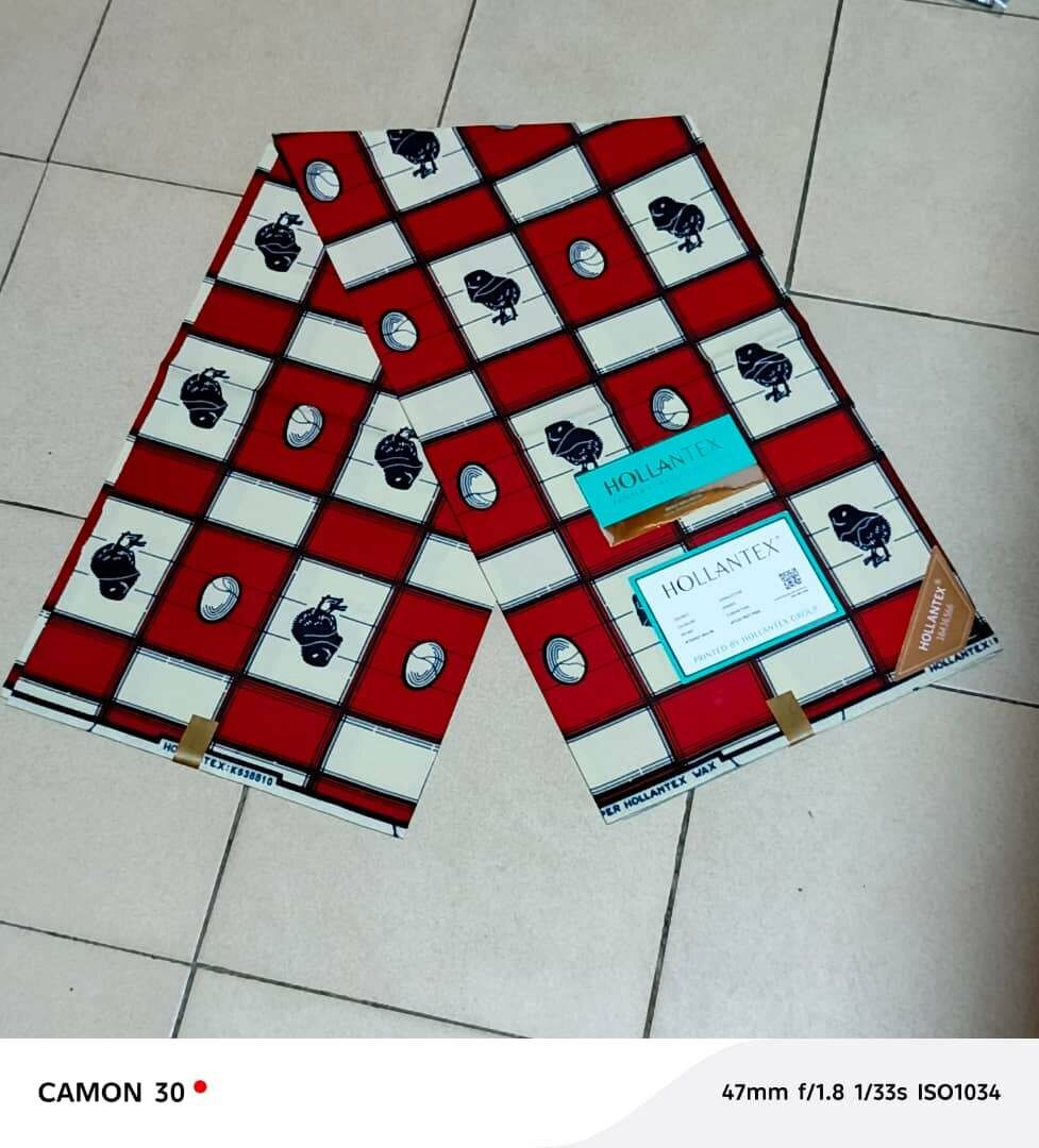 Tissu Wax Africain Coloré