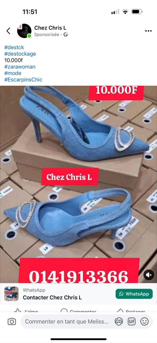 Escarpins Chic Bleu Femme