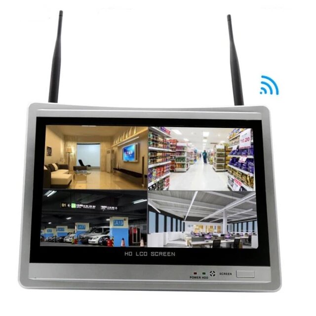 4channel NVR Wireless CCTV Cameras
