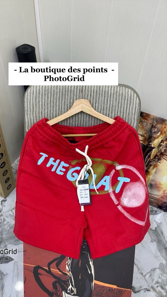 Shorts colorés "The Goat"