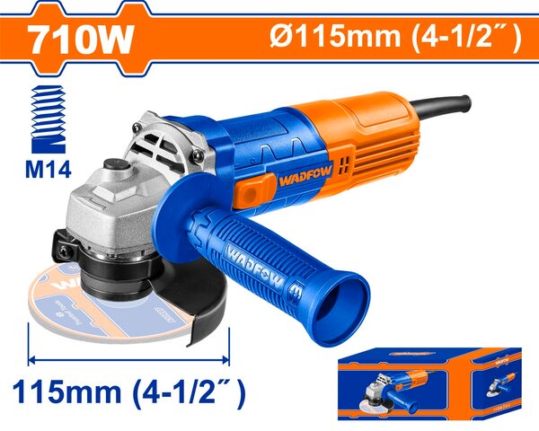 Meuleuse d'angle Wadfow 710W