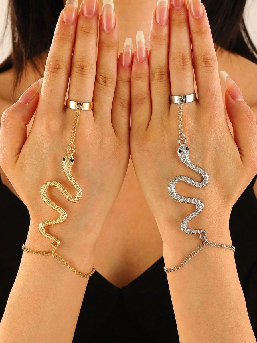 Bracelet serpent élégant