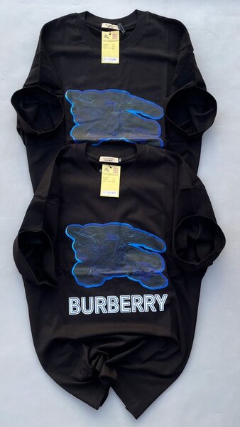 T-shirt Burberry Noir Homme