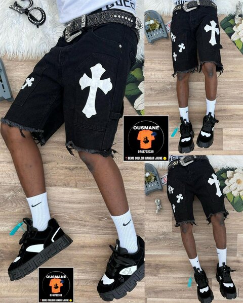 Shorts en jean décontractés