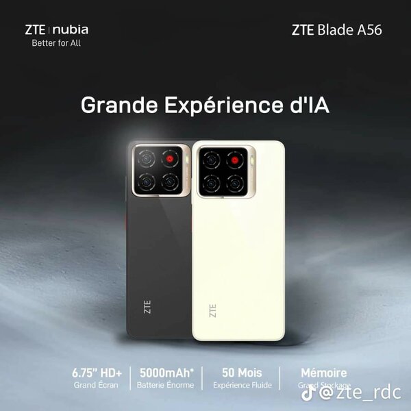 ZTE Blade A56 Smartphone