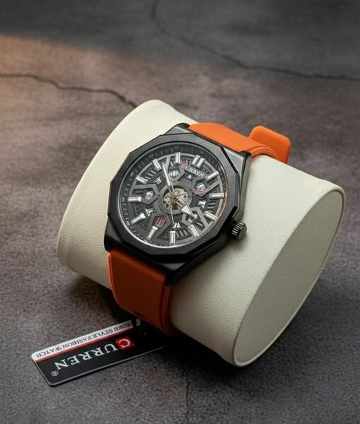 Montre Homme Squelette Élégante