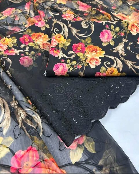 Printed lawn