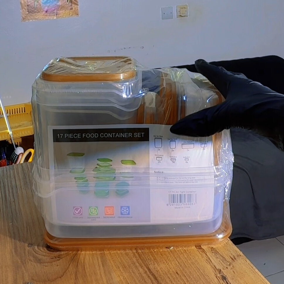 Ensemble 17 Boîtes Alimentaires