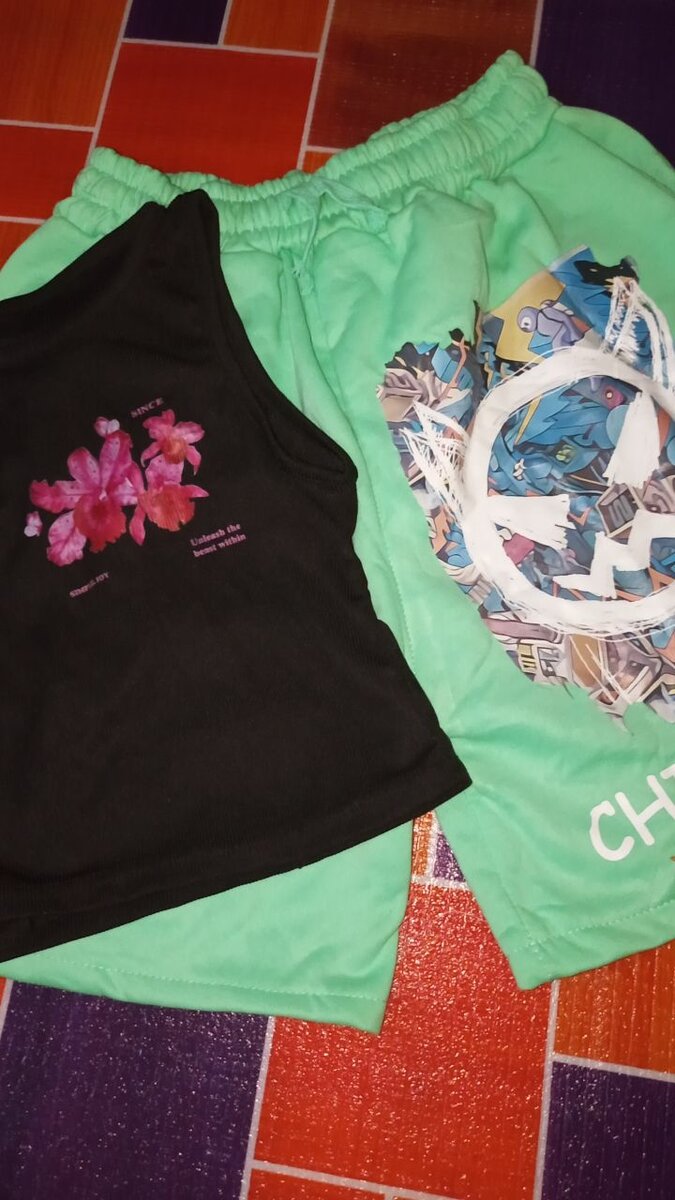 Ensemble short et top