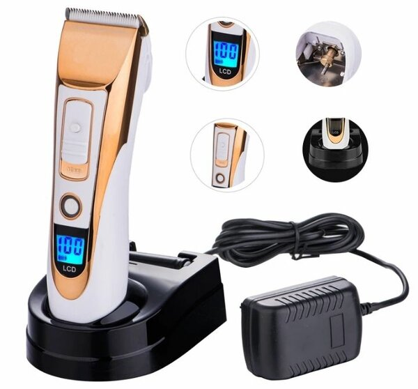 Tondeuse Électrique LCD Pro