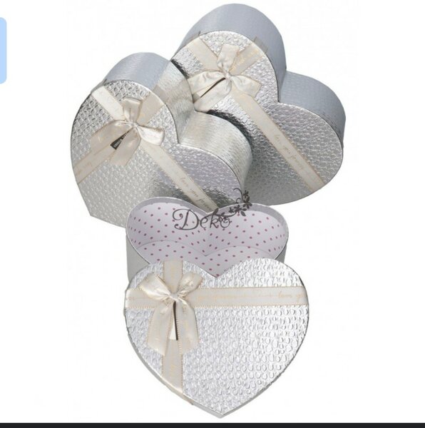 Coffrets en forme de cœur