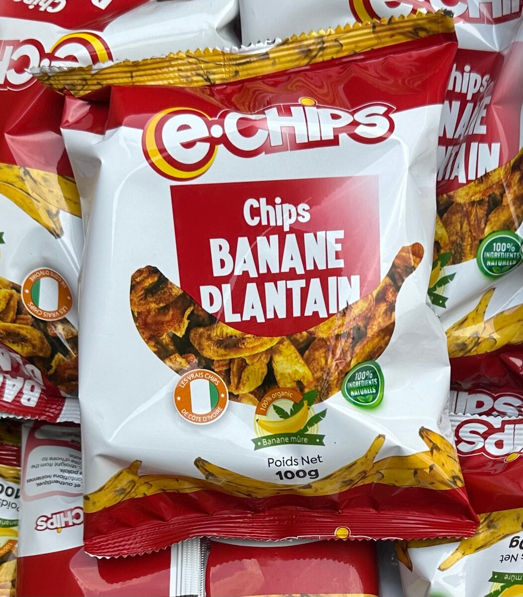 Lot x10 Chips Plantain E-CHIPS