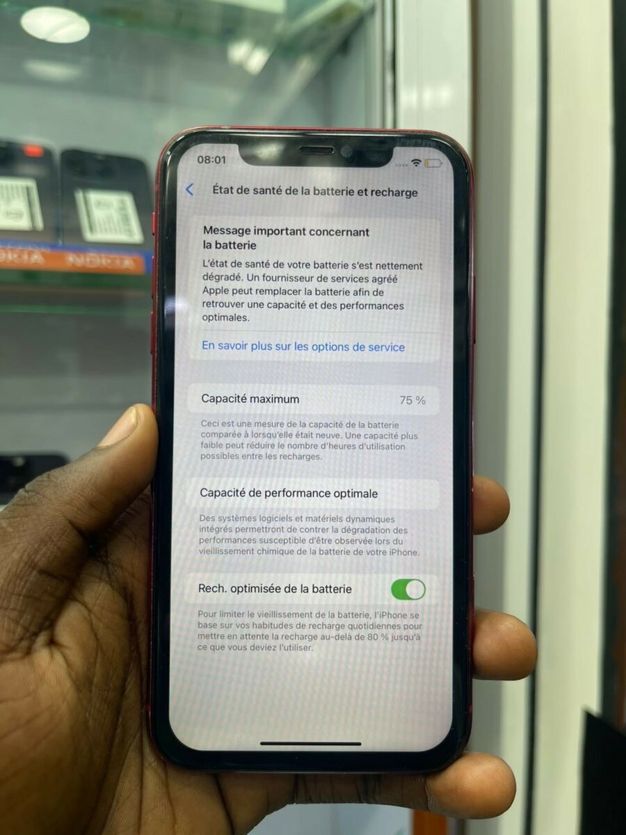 iPhone 11 Rouge 64 Go