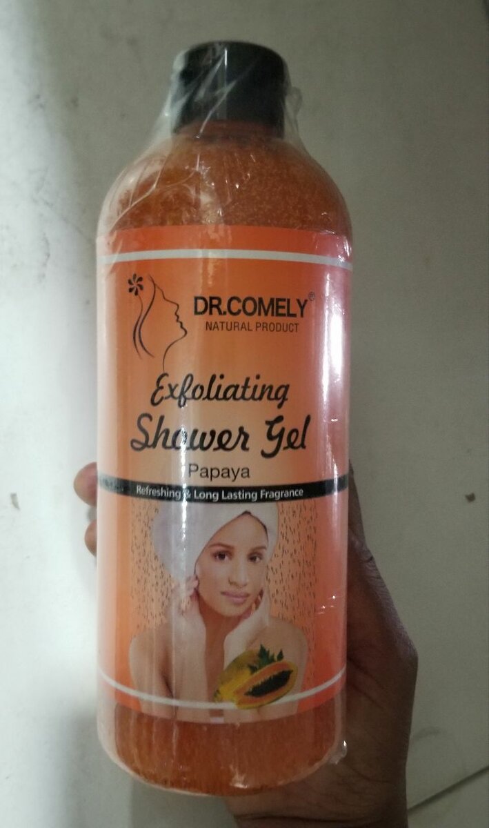 Exfoliating body wash