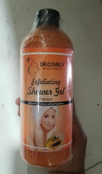 Exfoliating body wash