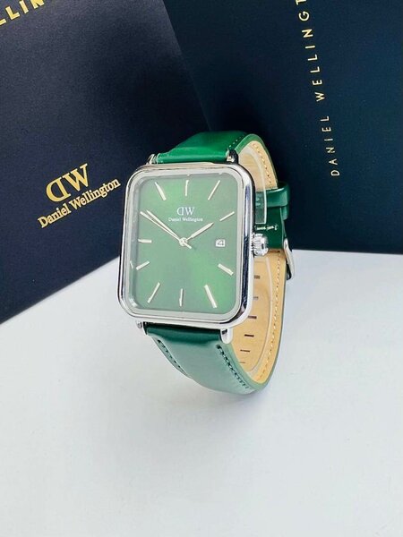 Montre Élegante Vert Homme