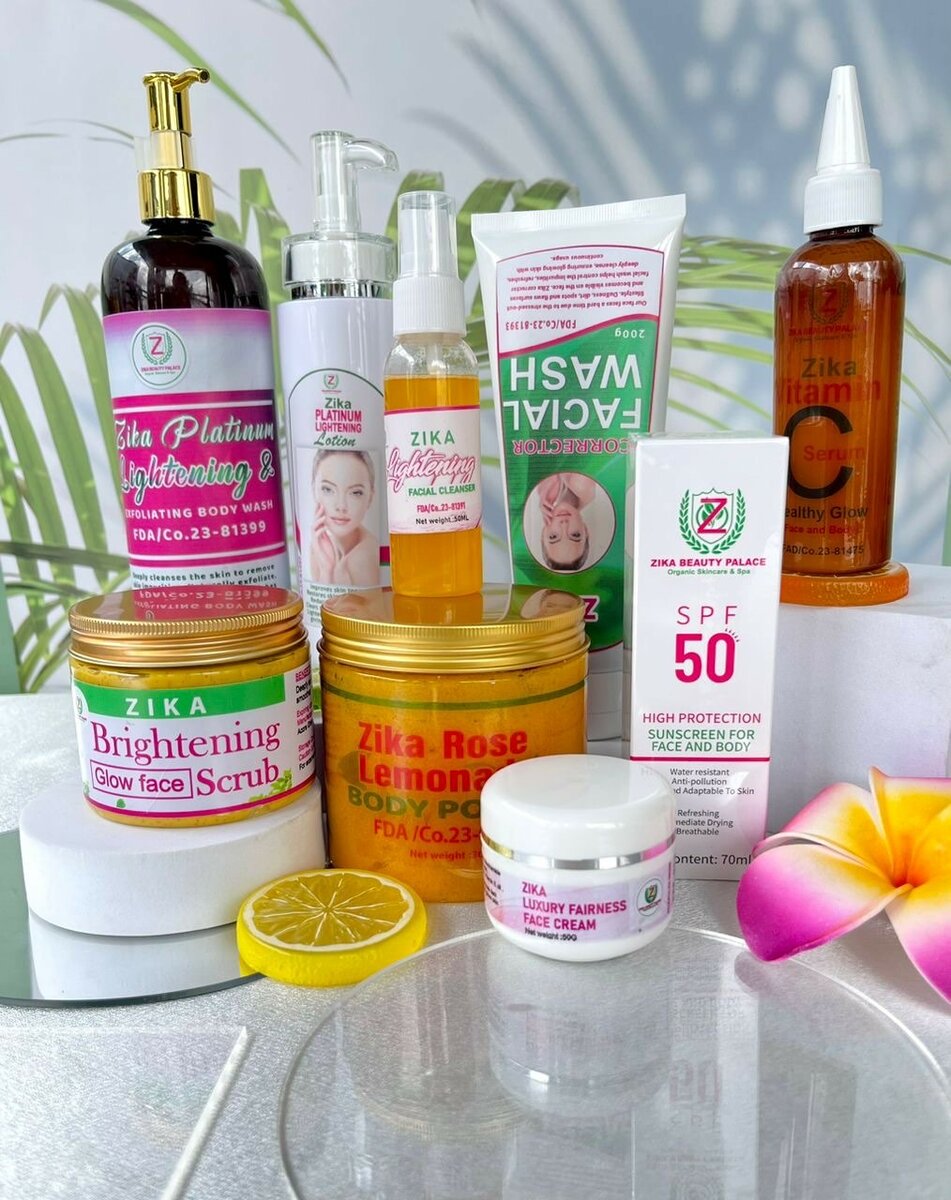 Skincare for face and body