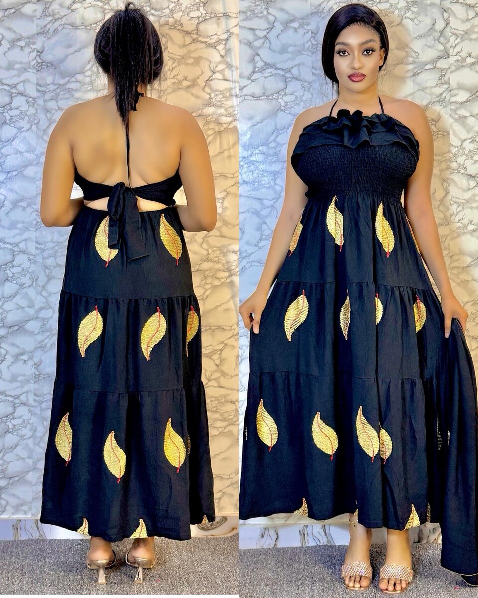 Robes longues avec foulard