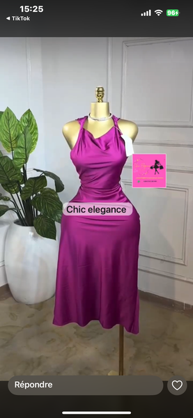 Robe élégante femme soirée