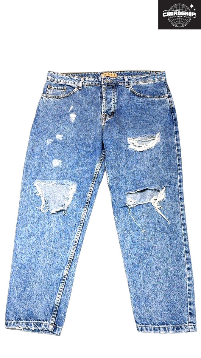 Jeans déchirés tendance