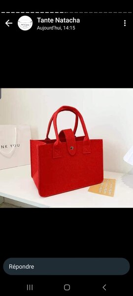 Sac feutre
