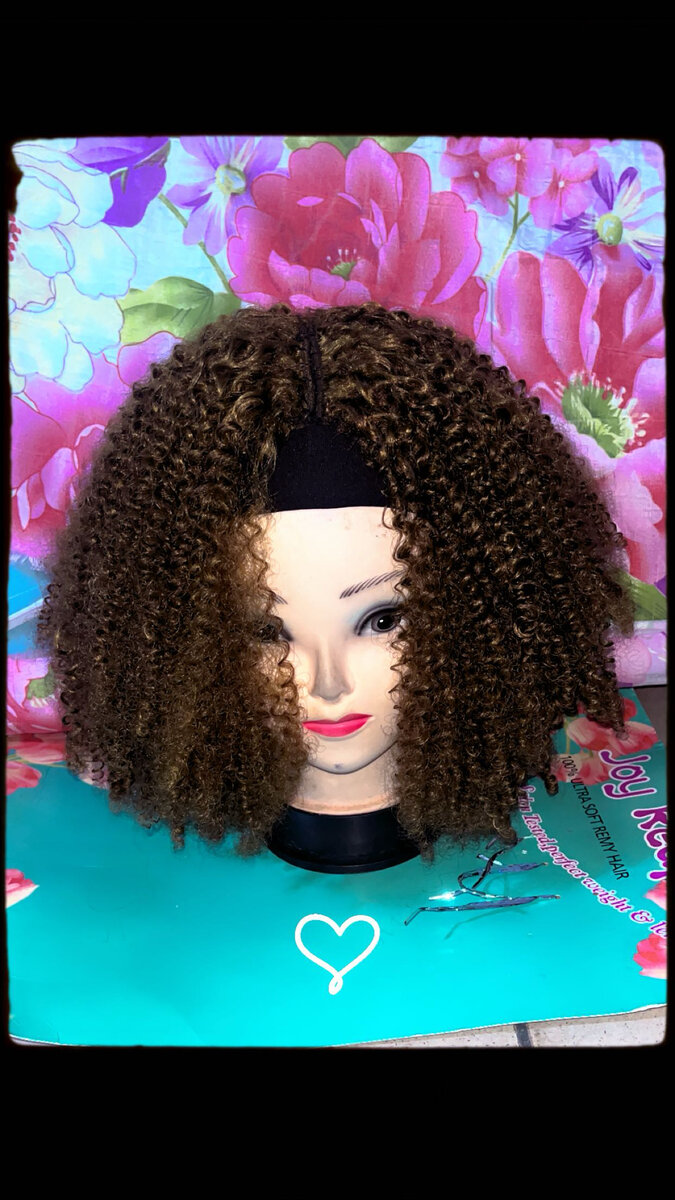 Perruque Bouclée Naturelle