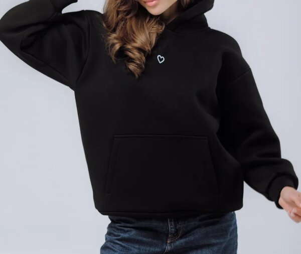 Худи оверсайз с капюшоном