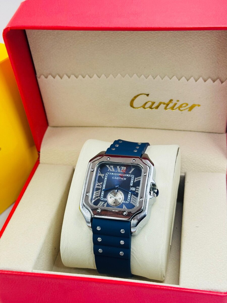 Montre de luxe homme Cartier