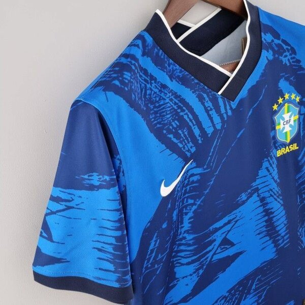 Maillot de foot Brésil bleu