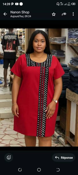 Robe Femme Élégante à Motifs