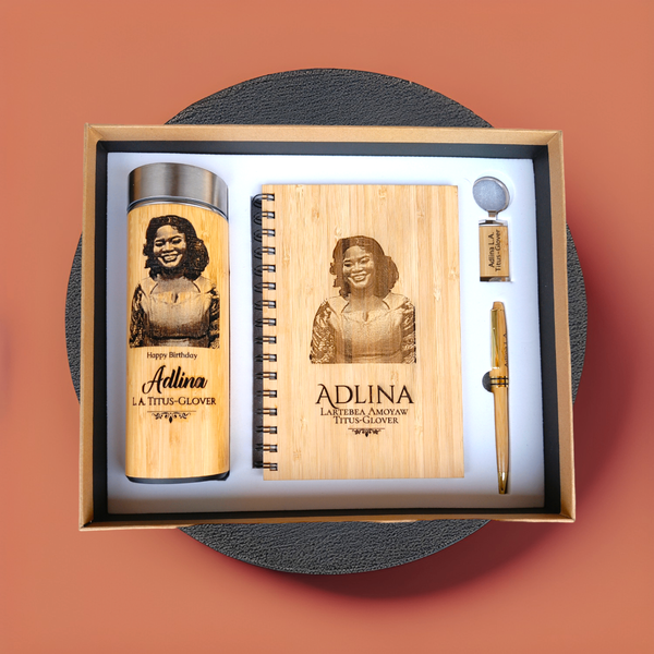 Branded Wooden Gift Set