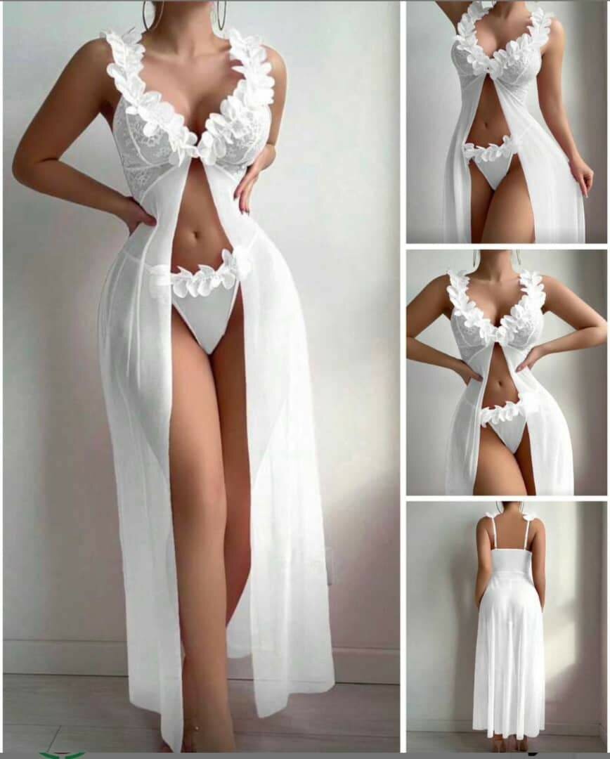 Robe de Nuit Sexy en Dentelle