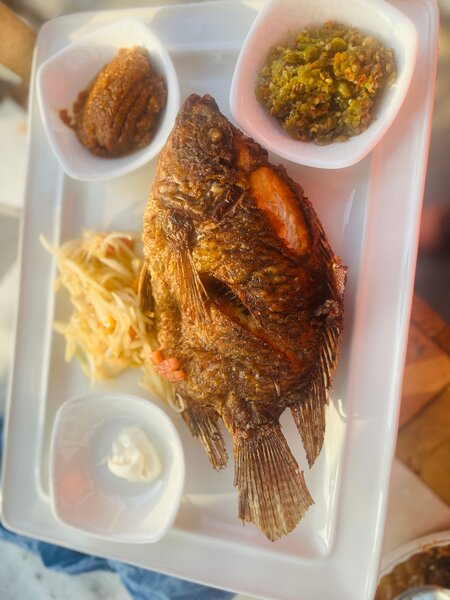 poisson carpe grillé