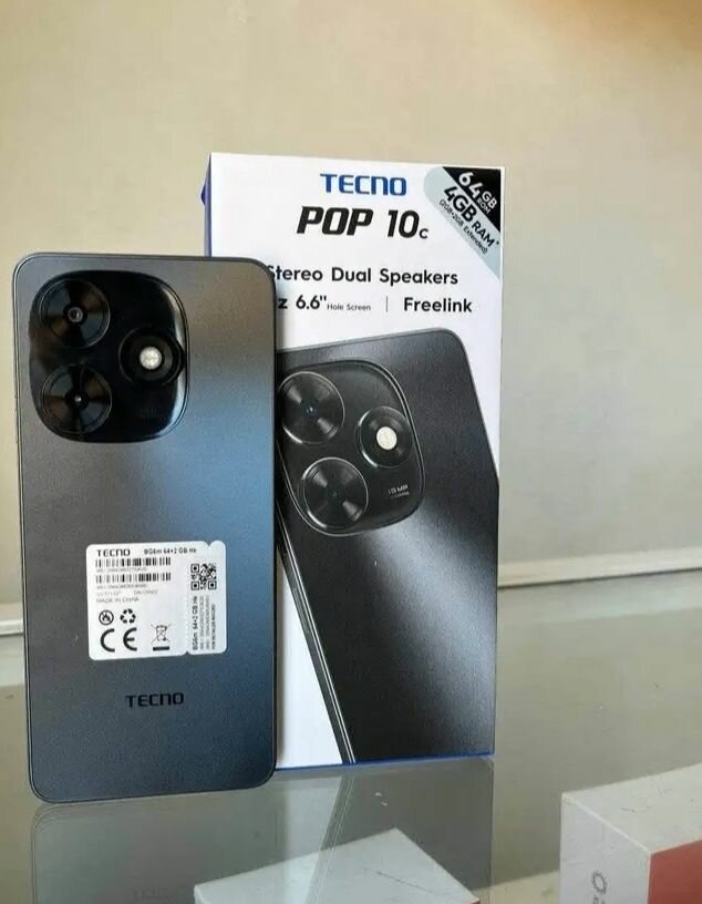 Tecno POP 10c Smartphone Débloqué