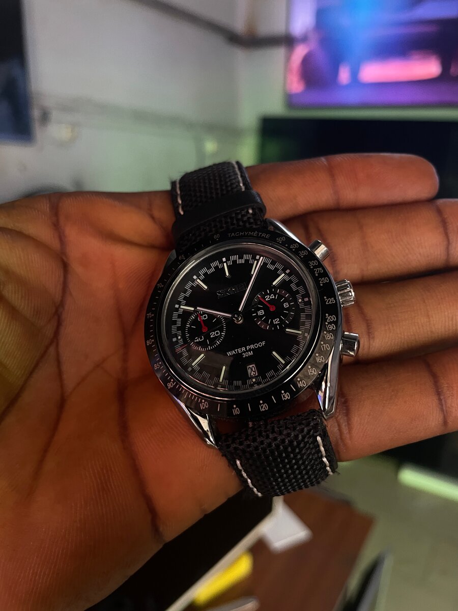 Men's Waterproof Chronograph Watch