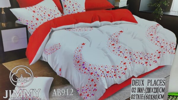 Parure de lit étoiles lune