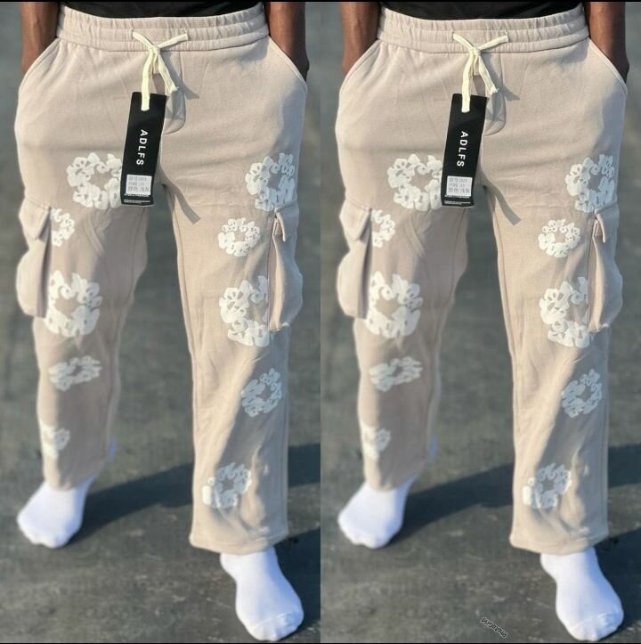 Pantalons cargo streetwear colorés