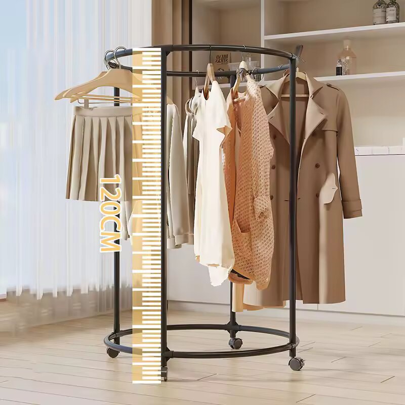 Round Metal Clothes Rack