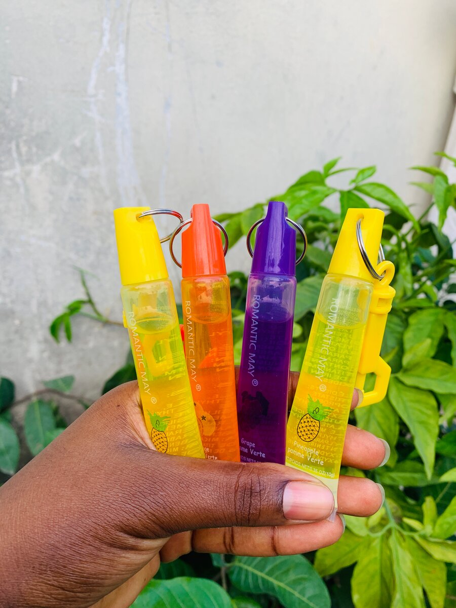 Gloss à lèvres aromatisé