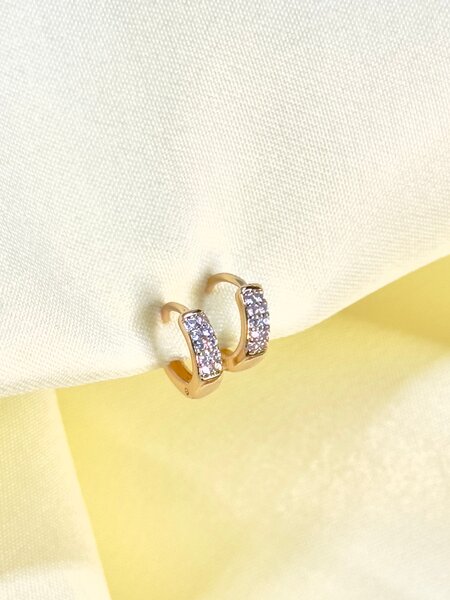 Boucles d'oreilles élégantes en or