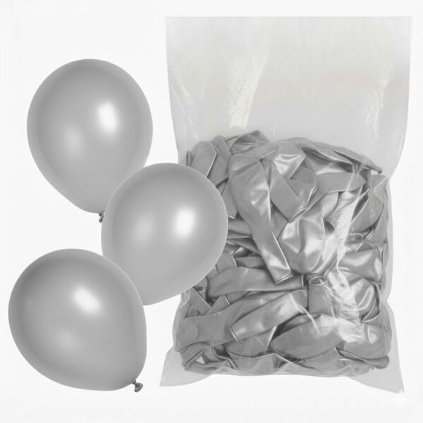 Ballons argentés fête