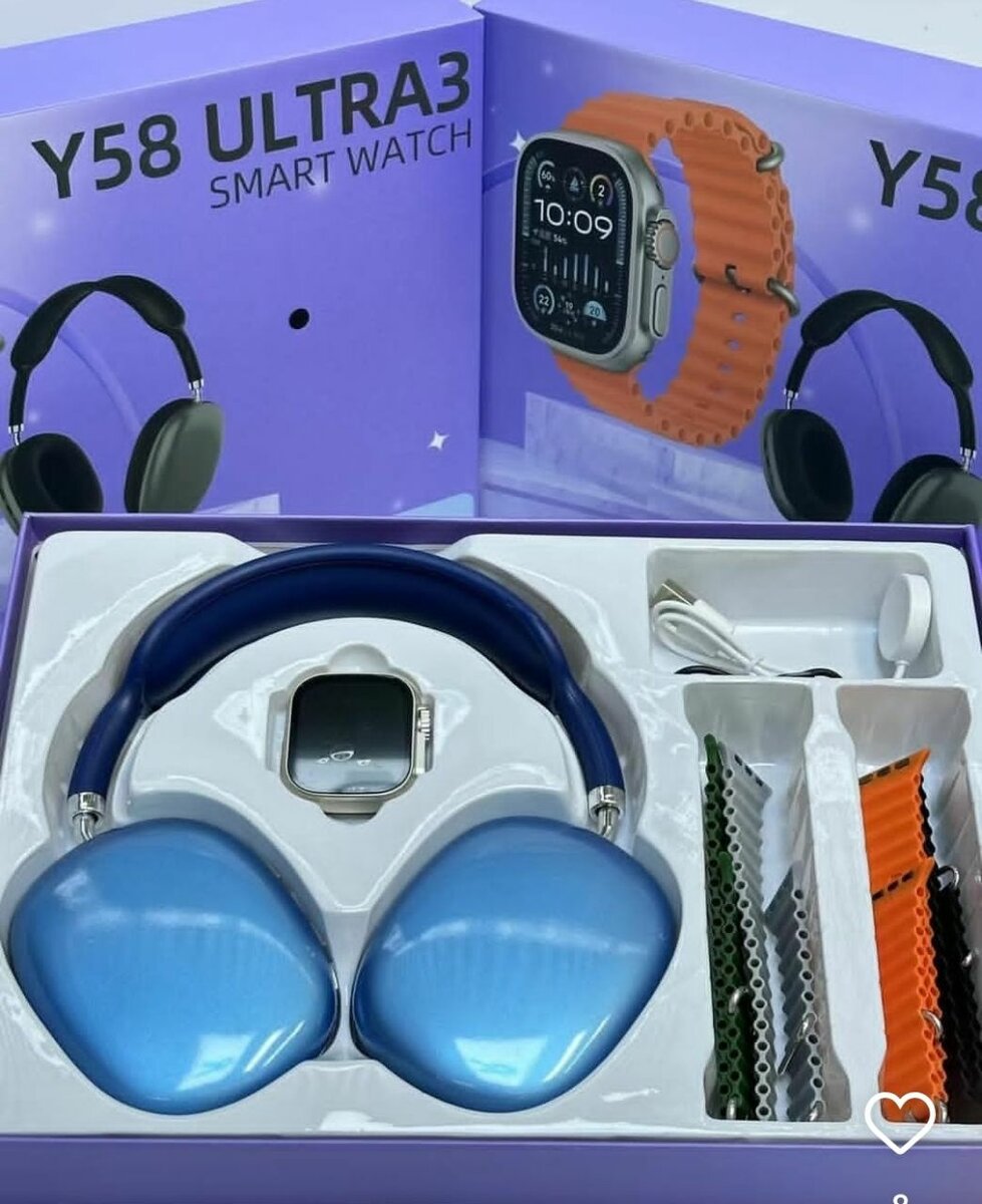 Montre connectée et casque Y58