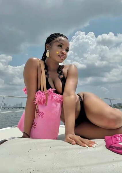 Sac de plage rose bohème