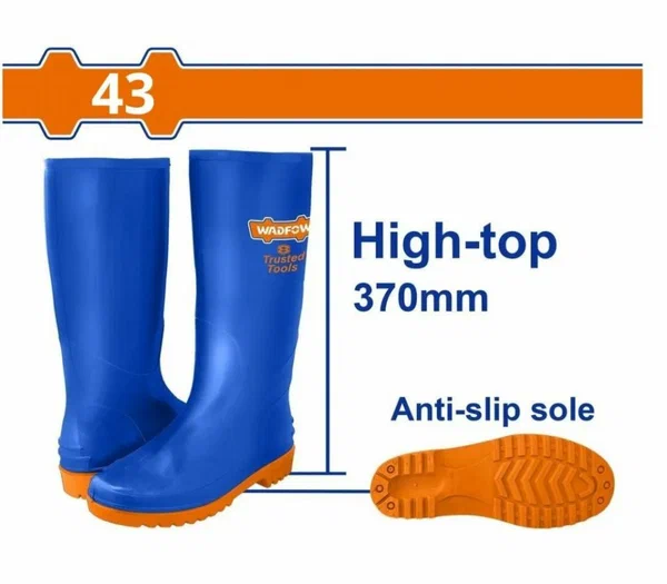 Bottes de pluie hautes antidérapantes