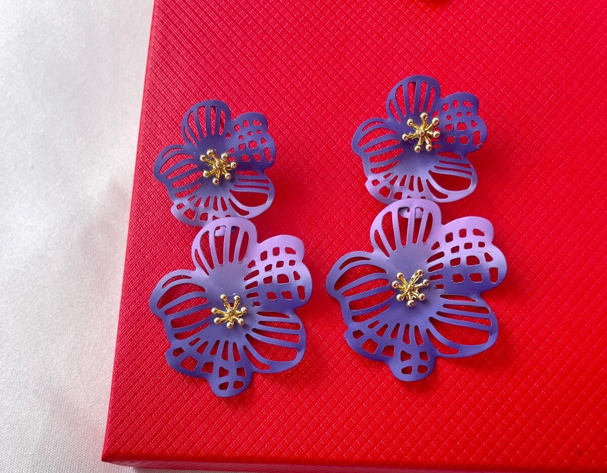 Colorful summer earrings