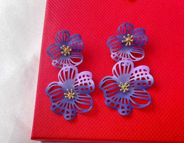 Colorful summer earrings