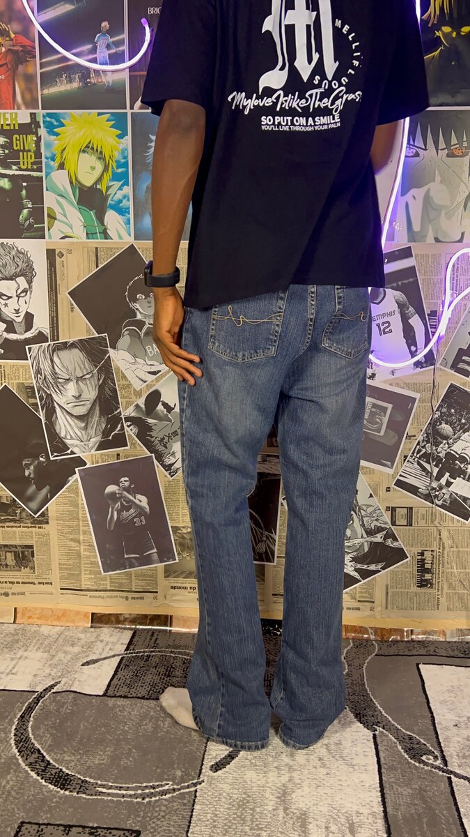 Jean coupe droite homme