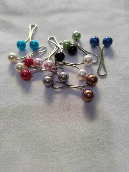 Épingles perle colorées
