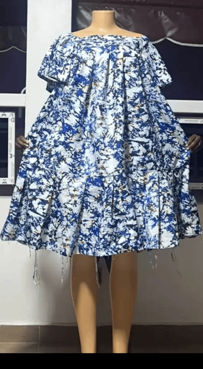 Robe décontractée bleue