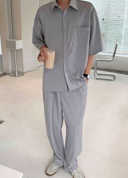 Ensemble pantalon et chemise